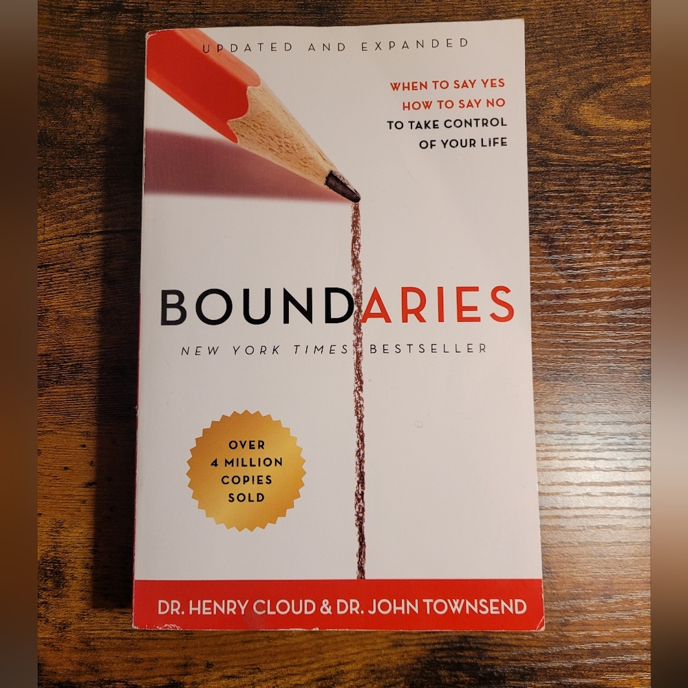 Boundaries Book by Dr. Henry Cloud & Dr. John Townsend